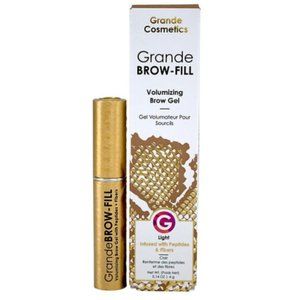 Grande Brow-Fill Volumizing Brow Gel in Light